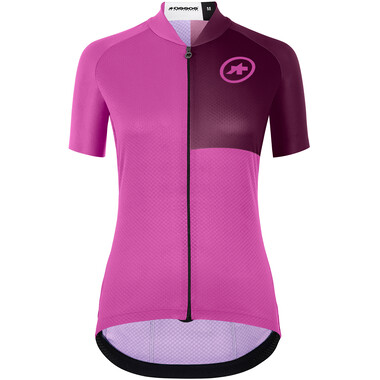 Maillot ASSOS MILLE GT C2 EVO STAHLSTERN Mujer Mangas cortas Rubí 2023 0